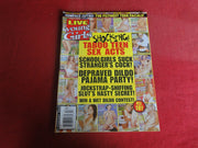 Vintage Nude Erotic Sexy Adult Magazine Live Young Girls February 2003 JB20